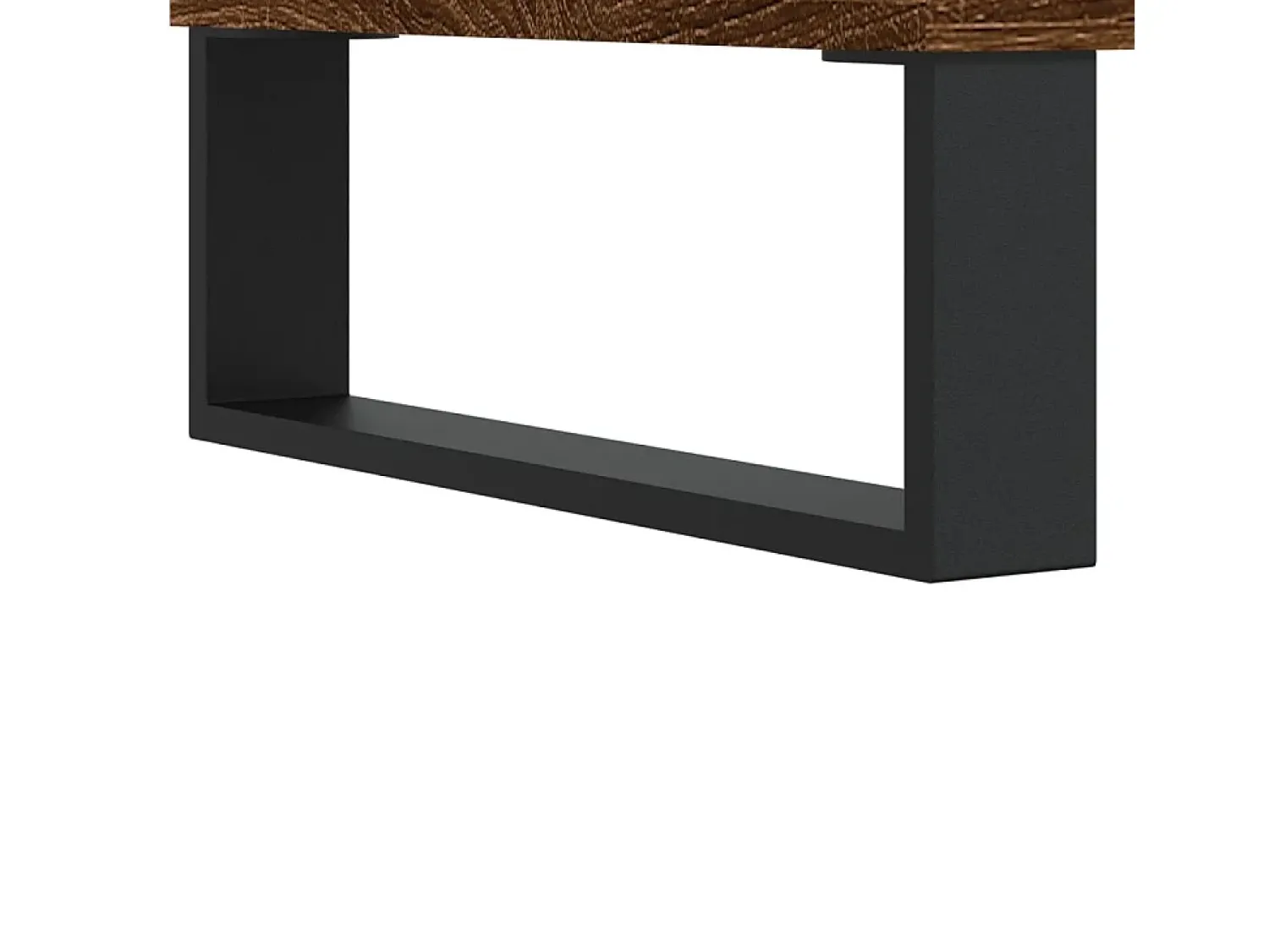 vidaxl Mesa de centro 90x60x35 cm derivados madeira carvalho castanho^ Mesa De Centro