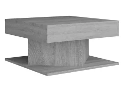 Mesa De Centro*vidaxl Mesa de centro 57x57x30 cm derivados de madeira sonoma Cinzento