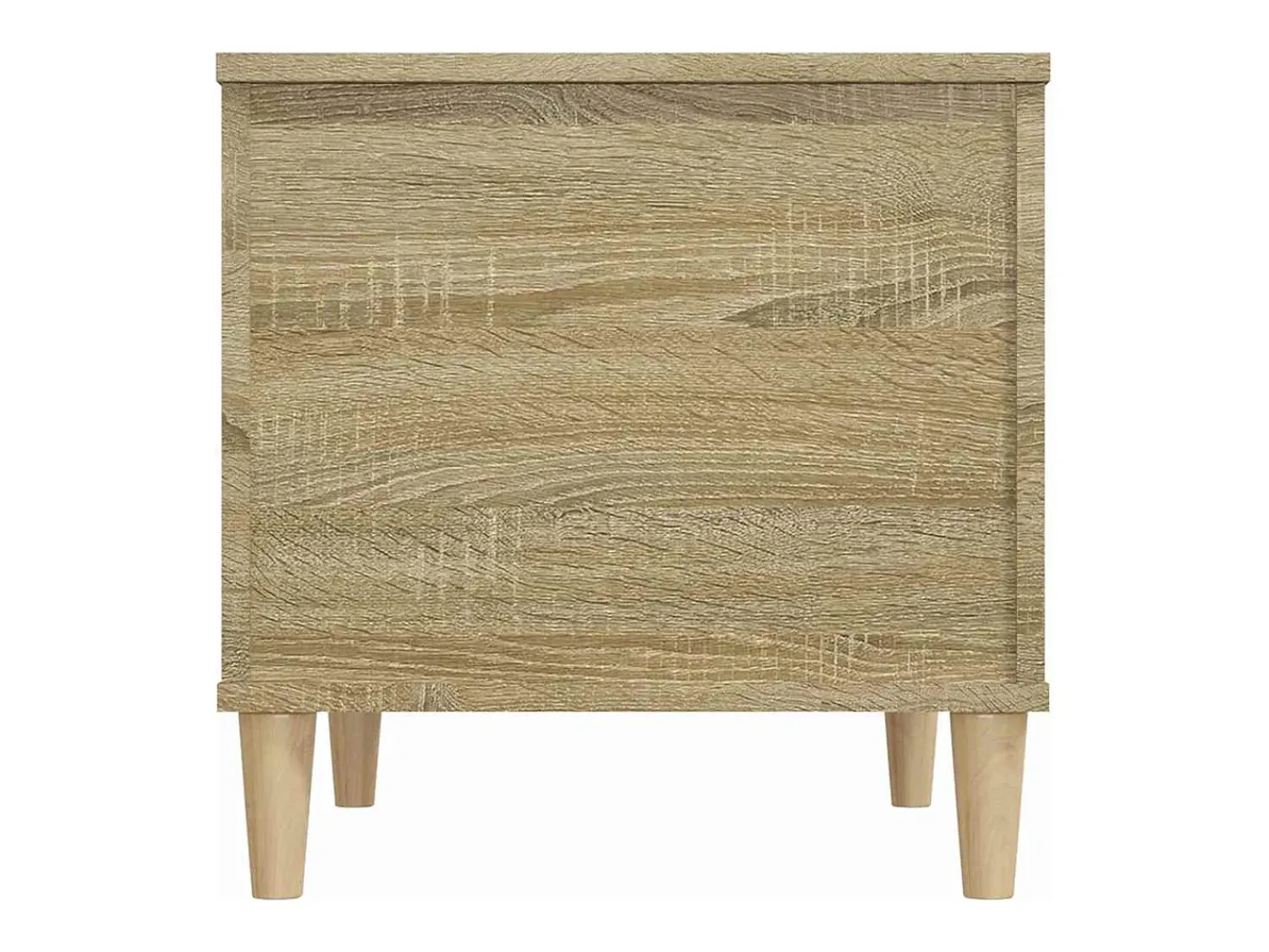 Mesa De Centro|vidaxl Mesa de centro 60x44,5x45 cm derivados madeira carvalho sonoma Castanho