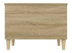 Mesa De Centro|vidaxl Mesa de centro 60x44,5x45 cm derivados madeira carvalho sonoma Castanho