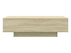 Mesa De Centro* Mesa de centro 100x49,5x31 cm derivados madeira carvalho sonoma PT383892 Castanho