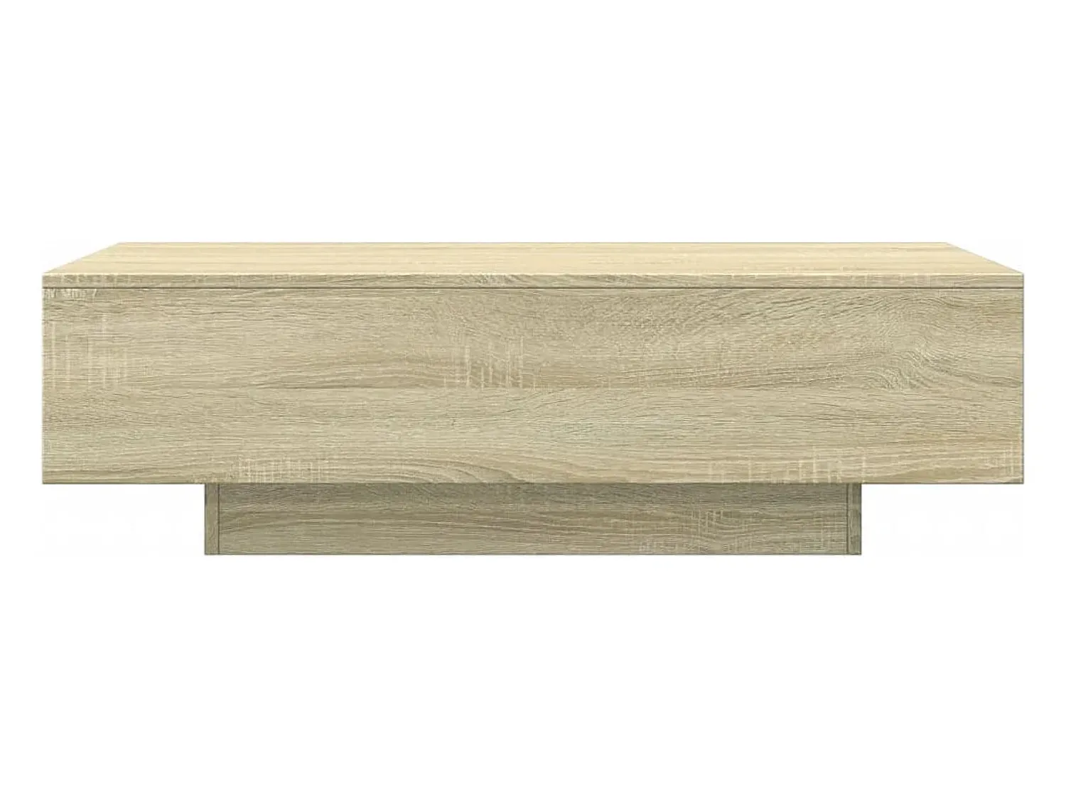 Mesa De Centro* Mesa de centro 100x49,5x31 cm derivados madeira carvalho sonoma PT383892 Castanho