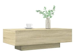 Mesa De Centro* Mesa de centro 100x49,5x31 cm derivados madeira carvalho sonoma PT383892 Castanho