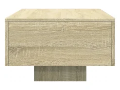 Mesa De Centro* Mesa de centro 100x49,5x31 cm derivados madeira carvalho sonoma PT383892 Castanho