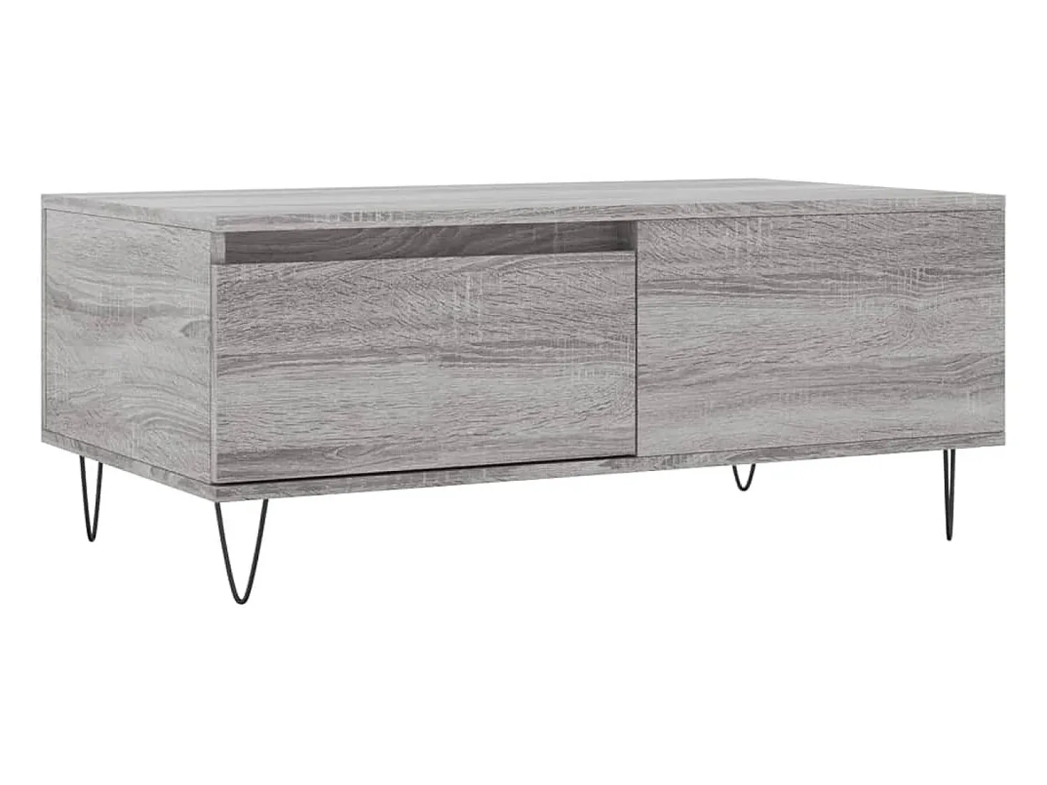 Mesa de centro 90x50x36,5 cm derivados madeira sonoma PT365145^ Mesa De Centro
