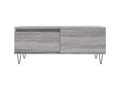 Mesa de centro 90x50x36,5 cm derivados madeira sonoma PT365145^ Mesa De Centro