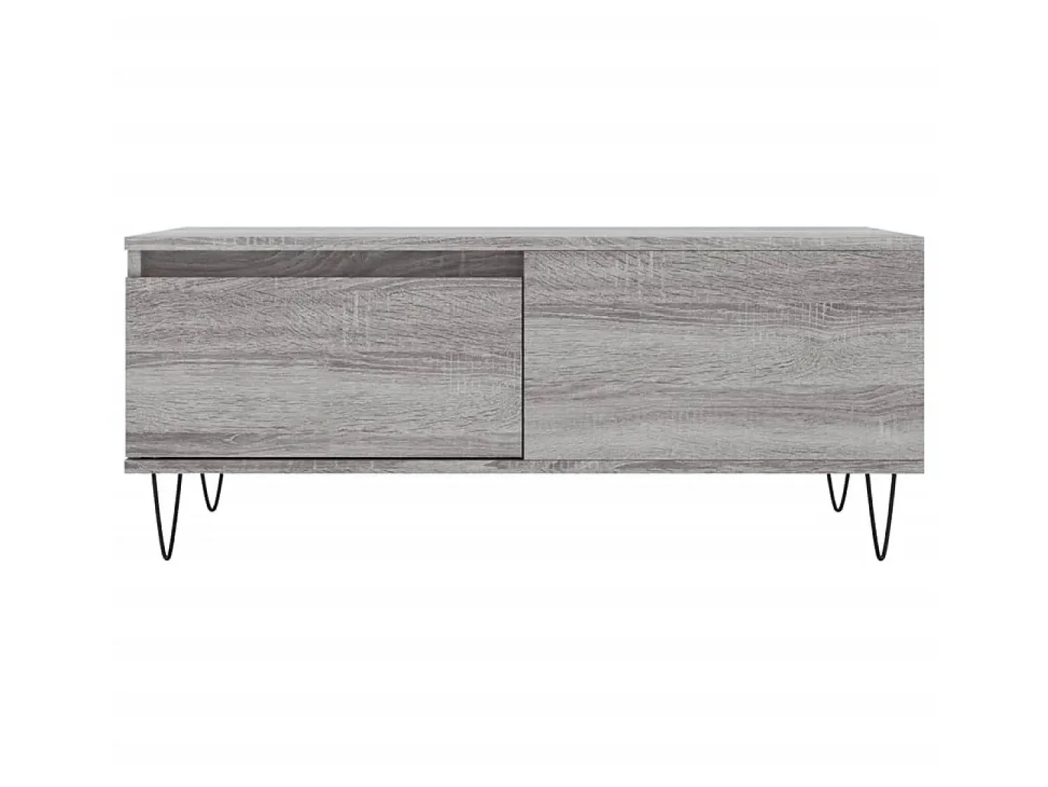 Mesa de centro 90x50x36,5 cm derivados madeira sonoma PT365145^ Mesa De Centro