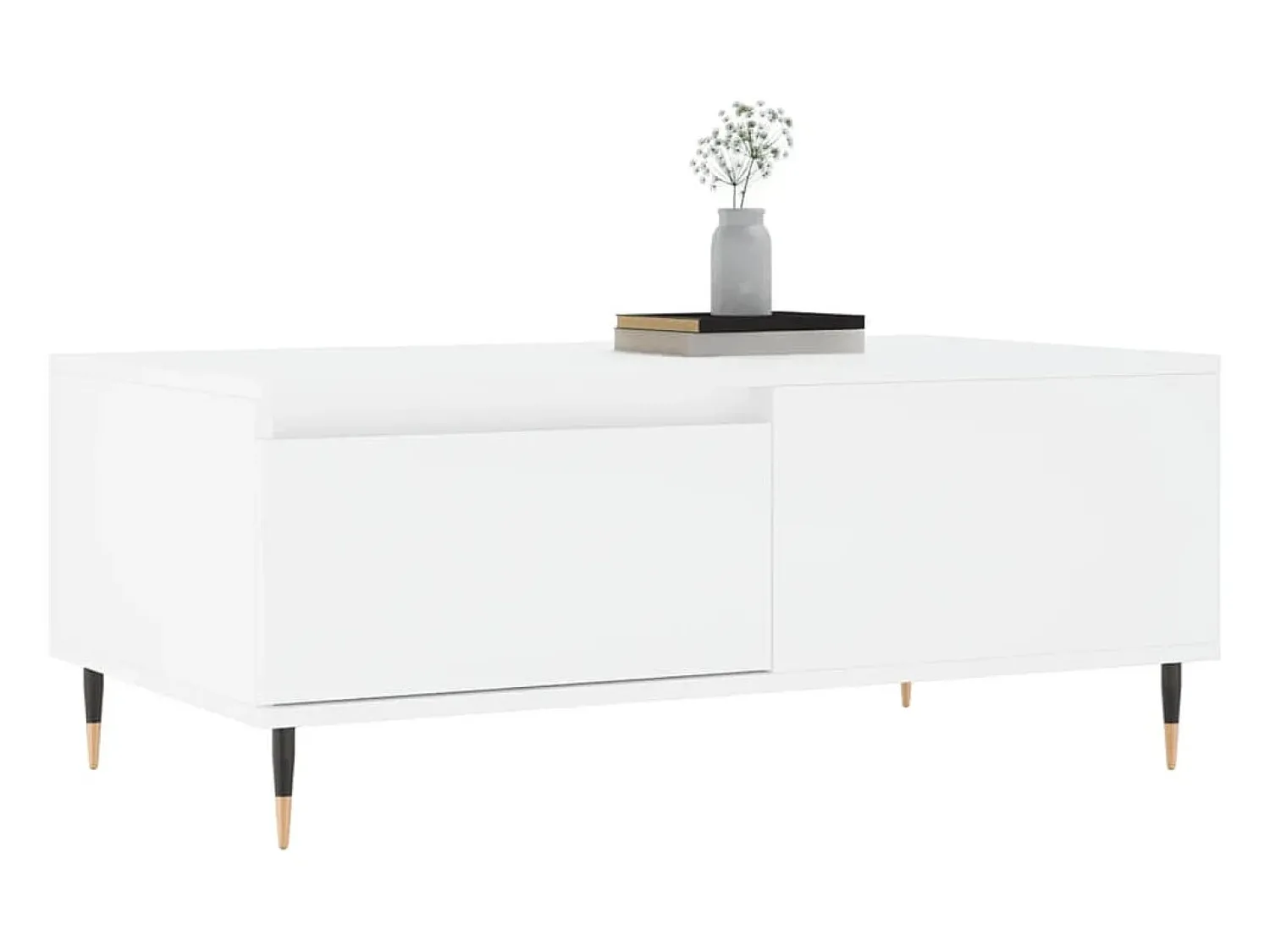 Mesa de centro 90x50x36,5 cm derivados de madeira PT855823^ Mesa De Centro