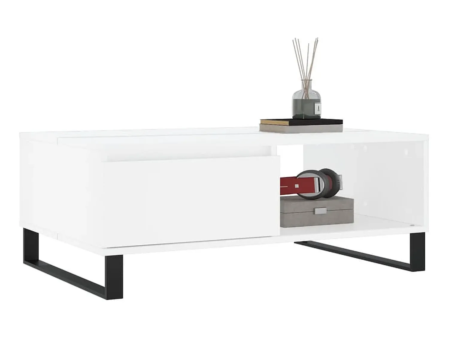 Mesa de centro 90x60x35 cm derivados de madeira PT552957^ Mesa De Centro