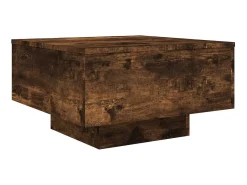 Mesa de centro 55x55x31 cm derivados de madeira carvalho fumado PT601754^ Mesa De Centro