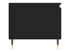 Mesa De Centro*vidaxl Mesa de centro 100x50x45 cm derivados de madeira Preto