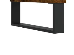 Mesa De Centro|vidaxl Mesa de centro 90x44,5x45 cm derivados madeira carvalho fumado Natural claro