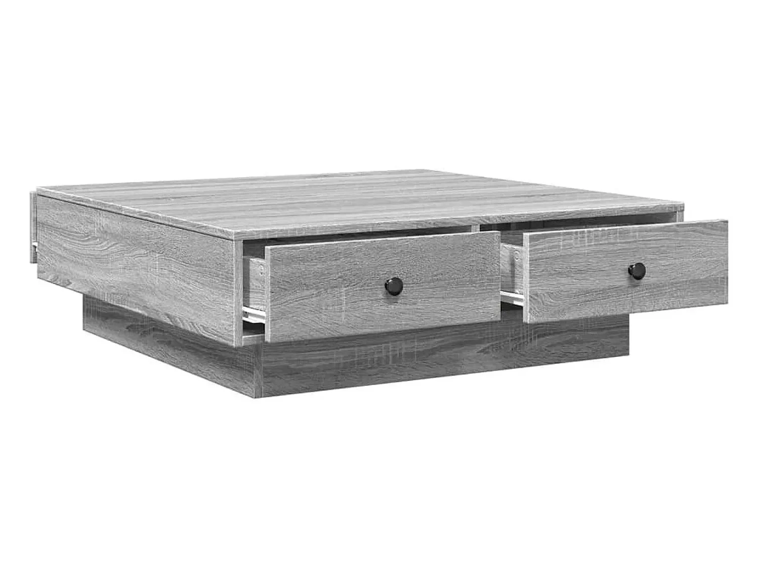 vidaxl Mesa de centro 90x90x28 cm derivados madeira sonoma^ Mesa De Centro
