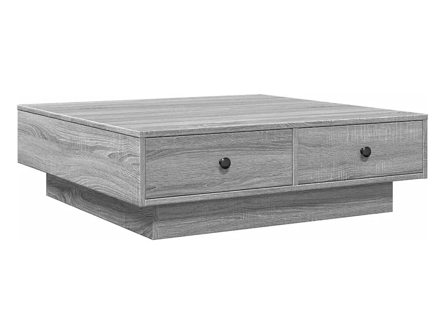 vidaxl Mesa de centro 90x90x28 cm derivados madeira sonoma^ Mesa De Centro