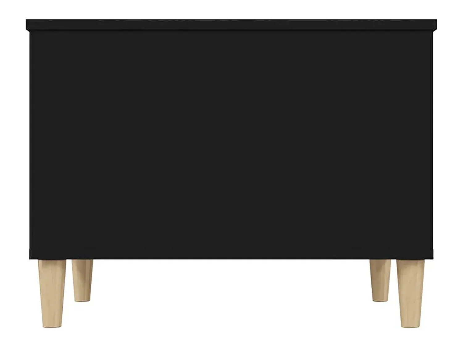 Sale vidaxl Mesa de centro 60x44,5x45 cm derivados de madeira Preto