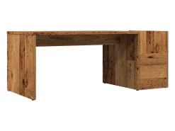 vidaxl Mesa de centro 90x45x35 cm derivados de madeira madeira velha^ Mesa De Centro