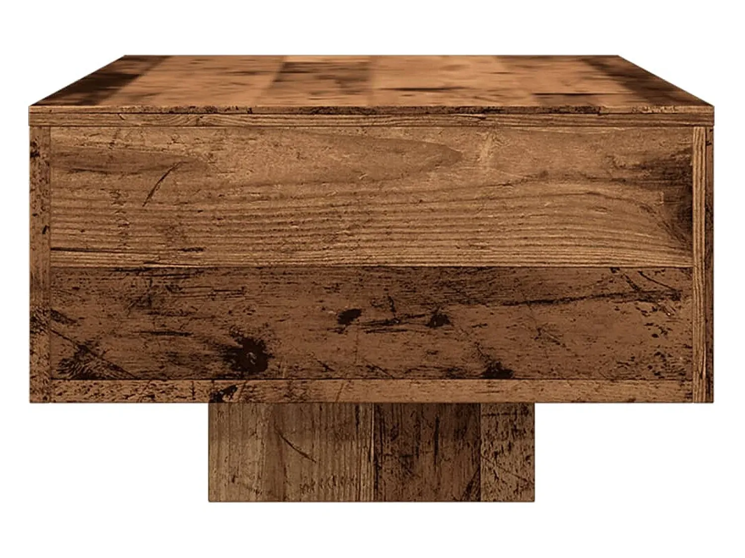 Mesa De Centro*vidaxl Mesa de centro 100x49,5x31 cm derivados madeira madeira velha Castanho