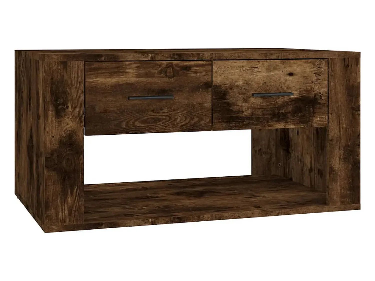 Mesa De Centro|vidaxl Mesa de centro 80x50x40 cm derivados de madeira carvalho fumado Natural claro