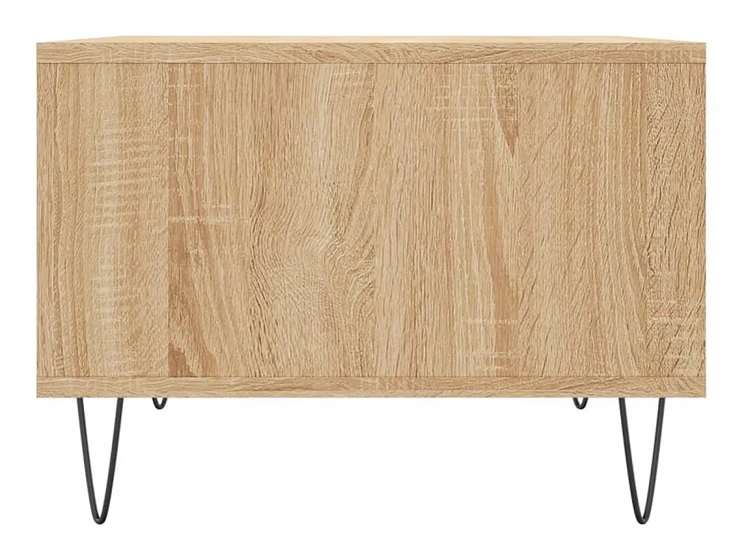 New Mesa de centro 60x50x36,5 cm derivados madeira carvalho sonoma PT452837 Castanho