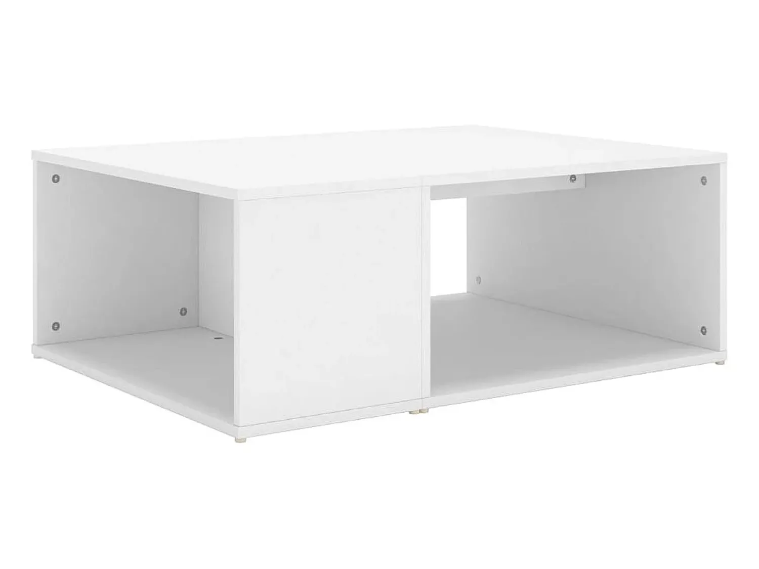 Mesa De Centro* Mesa de centro 90x67x33 cm derivados de madeira PT926347 Branco