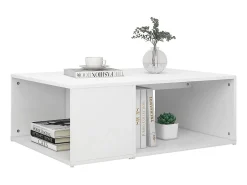 Mesa De Centro* Mesa de centro 90x67x33 cm derivados de madeira PT926347 Branco