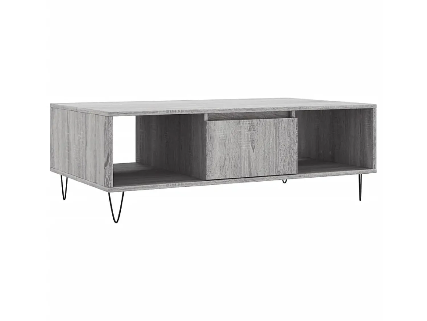 Sale Mesa de centro 104x60x35 cm derivados madeira sonoma PT926551 Cinzento