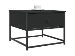 Discount Mesa de centro 51x51x40 cm derivados de madeira PT793215 Preto