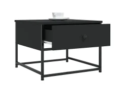 Discount Mesa de centro 51x51x40 cm derivados de madeira PT793215 Preto