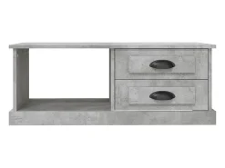 vidaxl Mesa de centro 90x50x35 cm derivados madeira cimento^ Mesa De Centro