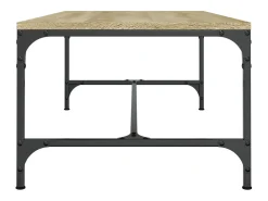 Mesa De Centro|vidaxl Mesa de centro 100x50x35 cm derivados madeira carvalho sonoma Natural claro