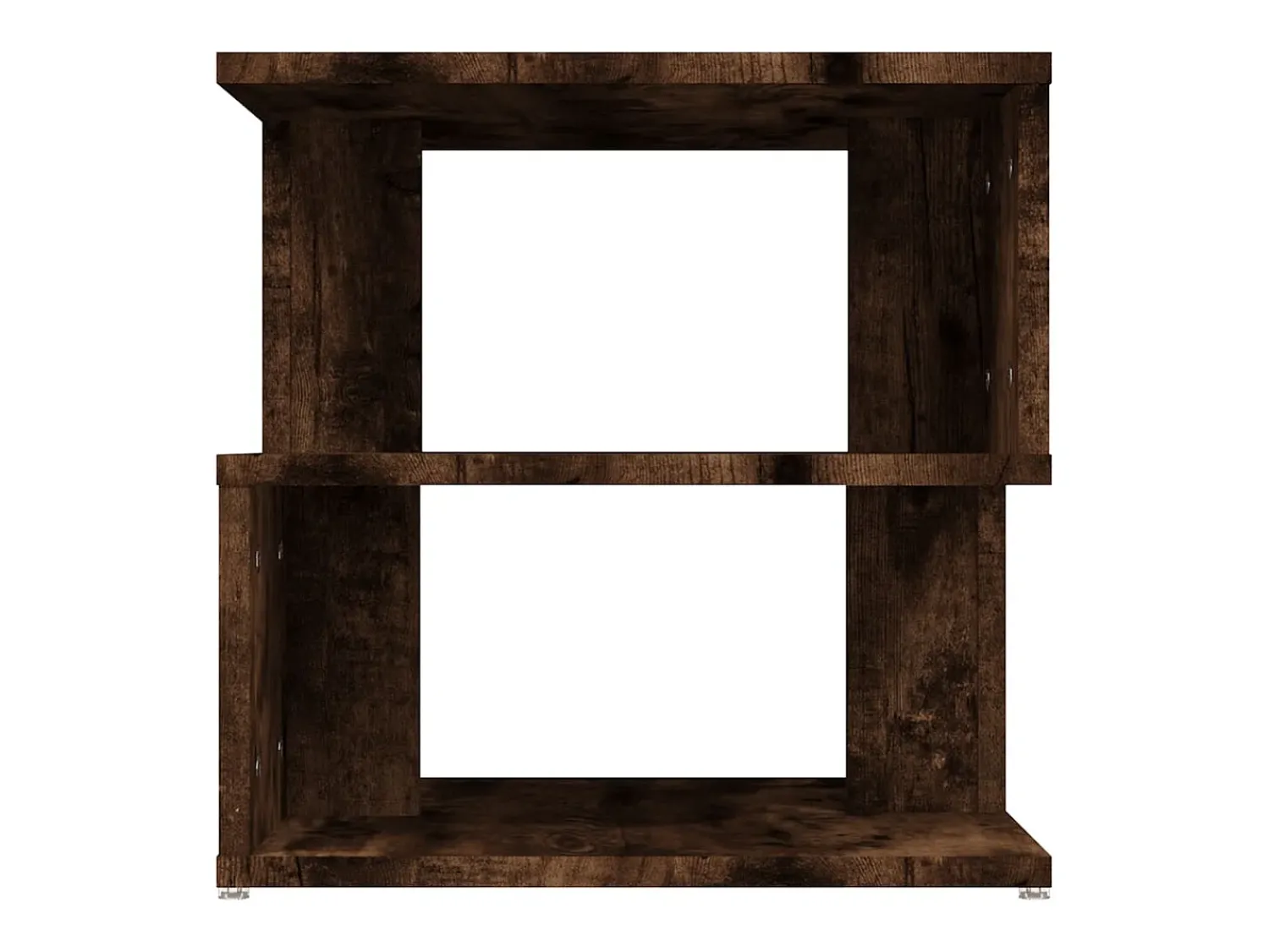 Mesa De Centro* Mesa de centro 40x40x40 cm derivados de madeira carvalho fumado PT133183 Castanho