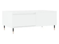 Online vidaxl Mesa de centro 90x50x36,5 cm derivados de madeira Branco