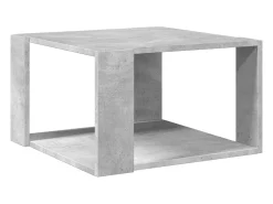 Mesa De Centro|vidaxl Mesa de centro 51,5x51,5x30 cm derivados madeira cinza-cimento Cinzento