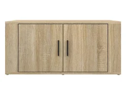 vidaxl Mesa de centro 80x50x36 cm derivados madeira carvalho sonoma^ Mesa De Centro