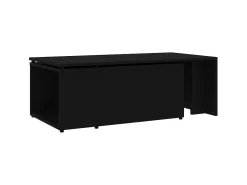 Online Mesa de centro 150x50x35 cm derivados de madeira PT407760 Preto
