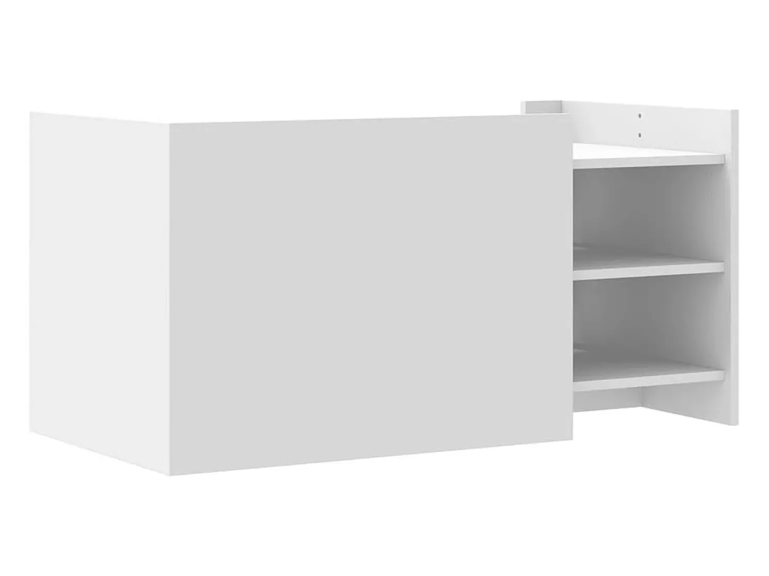 Clearance vidaxl Mesa de centro 100x50x50 cm derivados de madeira Branco