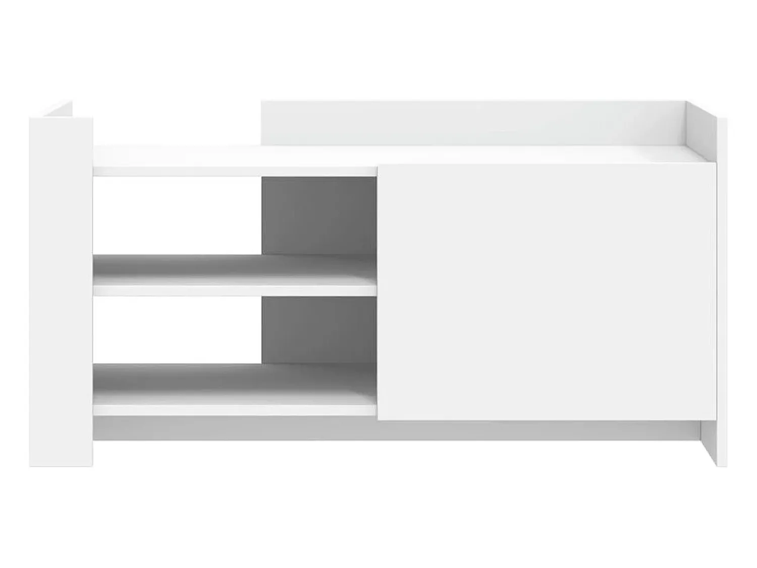Clearance vidaxl Mesa de centro 100x50x50 cm derivados de madeira Branco