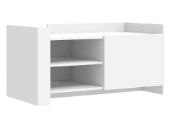 Clearance vidaxl Mesa de centro 100x50x50 cm derivados de madeira Branco