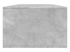 Mesa De Centro| Mesa de centro 102x55x35 cm derivados de madeira cinza cimento PT292593 Cinzento