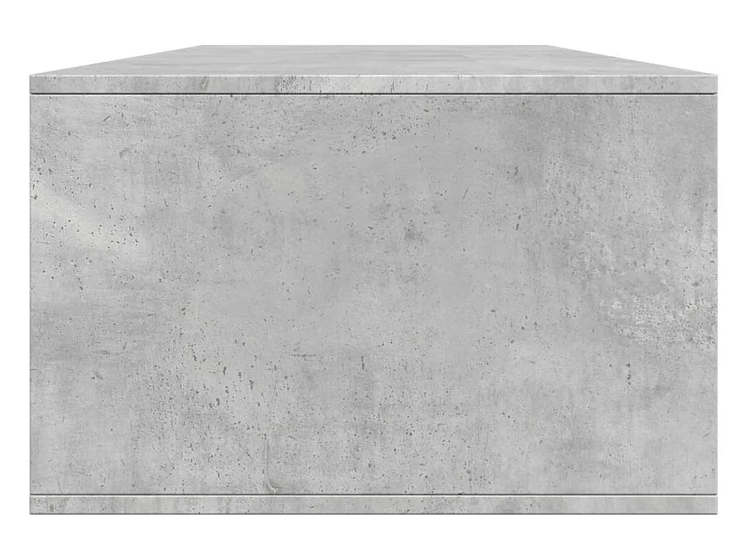 Mesa De Centro| Mesa de centro 102x55x35 cm derivados de madeira cinza cimento PT292593 Cinzento