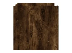 Mesa De Centro*vidaxl Mesa de centro 80x50x50 cm derivados de madeira carvalho fumado Natural claro
