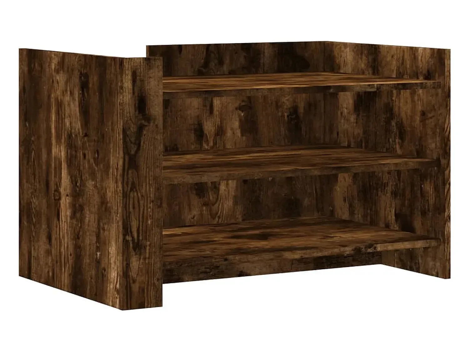 Mesa De Centro*vidaxl Mesa de centro 80x50x50 cm derivados de madeira carvalho fumado Natural claro