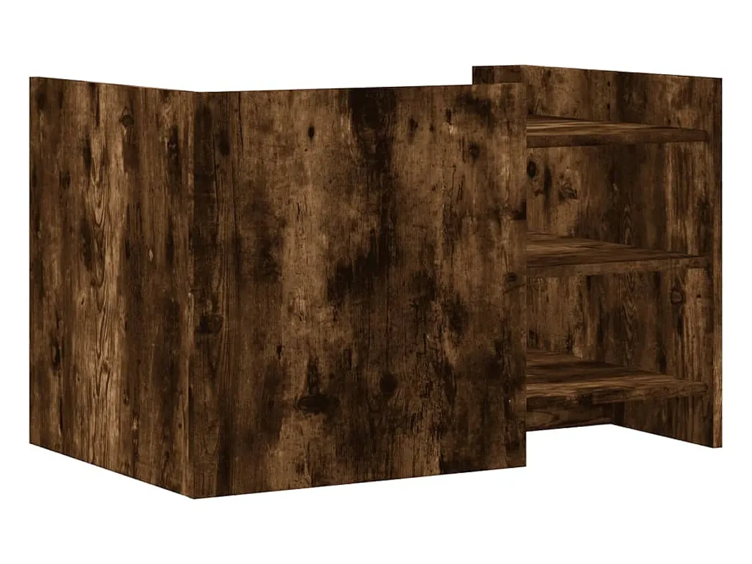 Mesa De Centro*vidaxl Mesa de centro 80x50x50 cm derivados de madeira carvalho fumado Natural claro