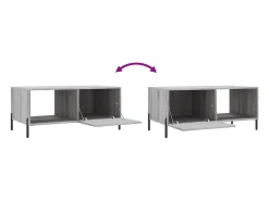 vidaxl Mesa de centro 90x50x40 cm derivados de madeira sonoma^ Mesa De Centro
