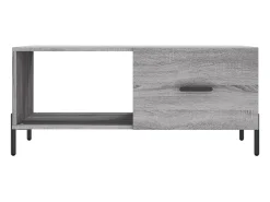 vidaxl Mesa de centro 90x50x40 cm derivados de madeira sonoma^ Mesa De Centro