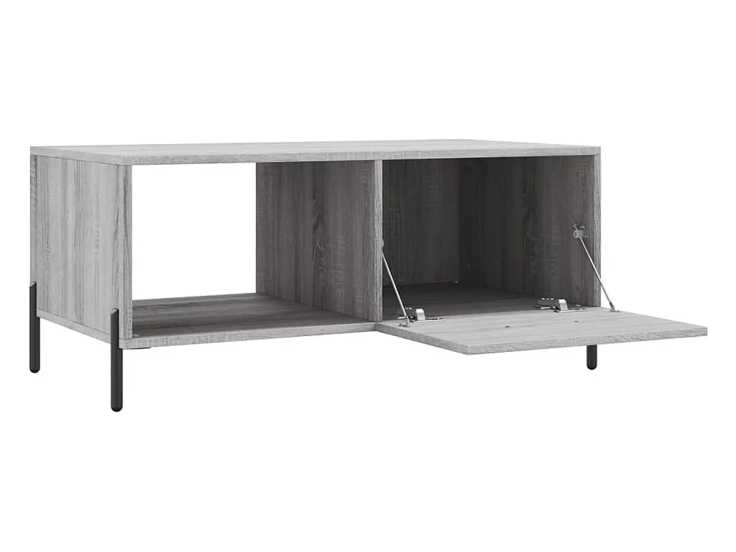 vidaxl Mesa de centro 90x50x40 cm derivados de madeira sonoma^ Mesa De Centro