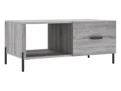 vidaxl Mesa de centro 90x50x40 cm derivados de madeira sonoma^ Mesa De Centro