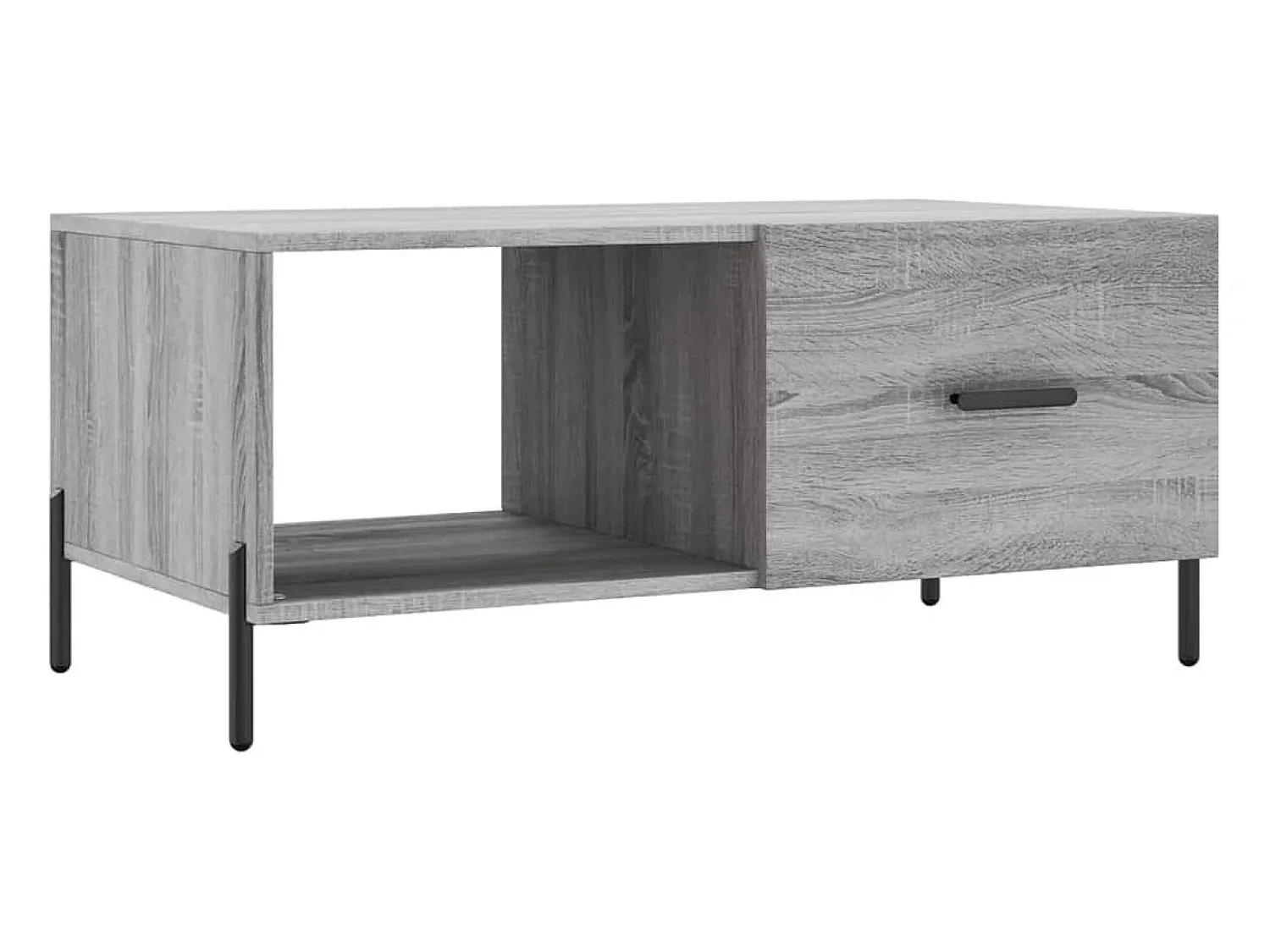vidaxl Mesa de centro 90x50x40 cm derivados de madeira sonoma^ Mesa De Centro