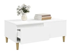 Mesa de centro 90x50x36,5 cm derivados de madeira PT708943^ Mesa De Centro