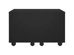 Outlet Mesa de centro 60x60x38 cm derivados de madeira PT596894 Preto